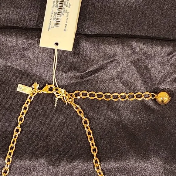 Brand New!!KATE SPADE: Vegas Jewel|Transparnt Canary Yellow|Epoxy Stone|Necklace - Picture 6 of 6